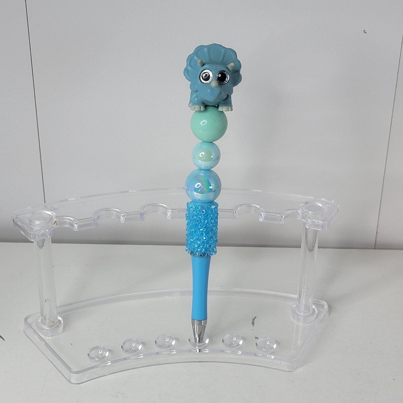 Disney Doorables Beaded Pen Trixie from Toy Story Triceratops Bubble Wrap Base