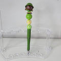 Disney Doorables Beaded Pen Tiana from Princess and the Frog Movie Jungle Outfit