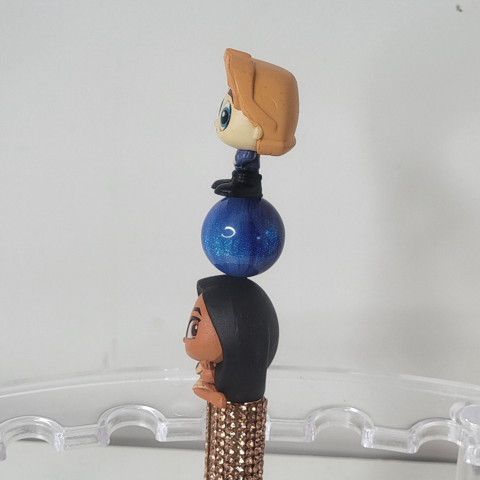 Disney Doorables Beaded Pen John Smith and Pocahontas from Pocahontas Movie