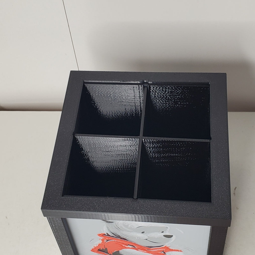 3D Printed Winnie the Pooh Woodland Friends Desk Organizer Removable Panels