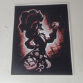 3D Printed Captain Hook Silhouette Wall Art Plaque By LMP Creations Peter Pan