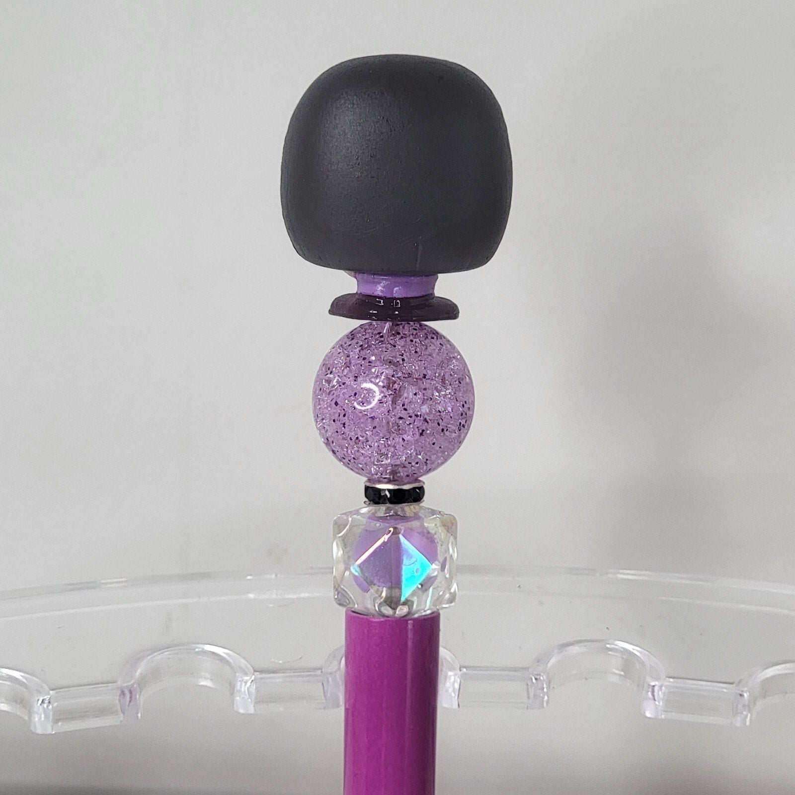 Disney Doorables Beaded Pen Abby from Turning Red Movie Angry Girl