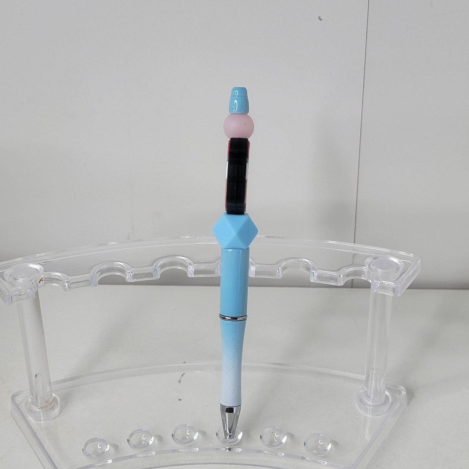 Blue Gift Box Pen Christmas Holiday Writing Collectible Cute Stationery Gift