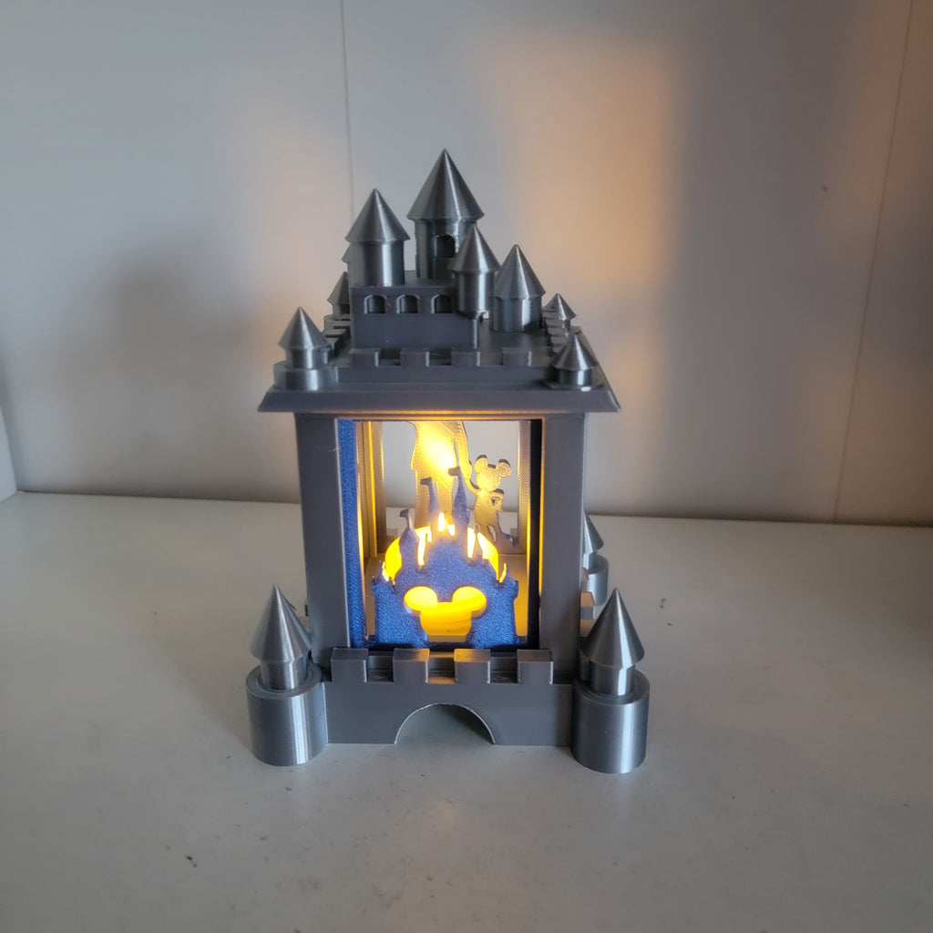 Enchanted Castle Light Box – 3D Printed Fan-Made Lantern | LMP Creations