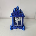 Enchanted Blue Castle Light Box – 3D Printed Fan-Made Lantern | Princess, Fairy & Mouse Silhouettes | LMP Creations