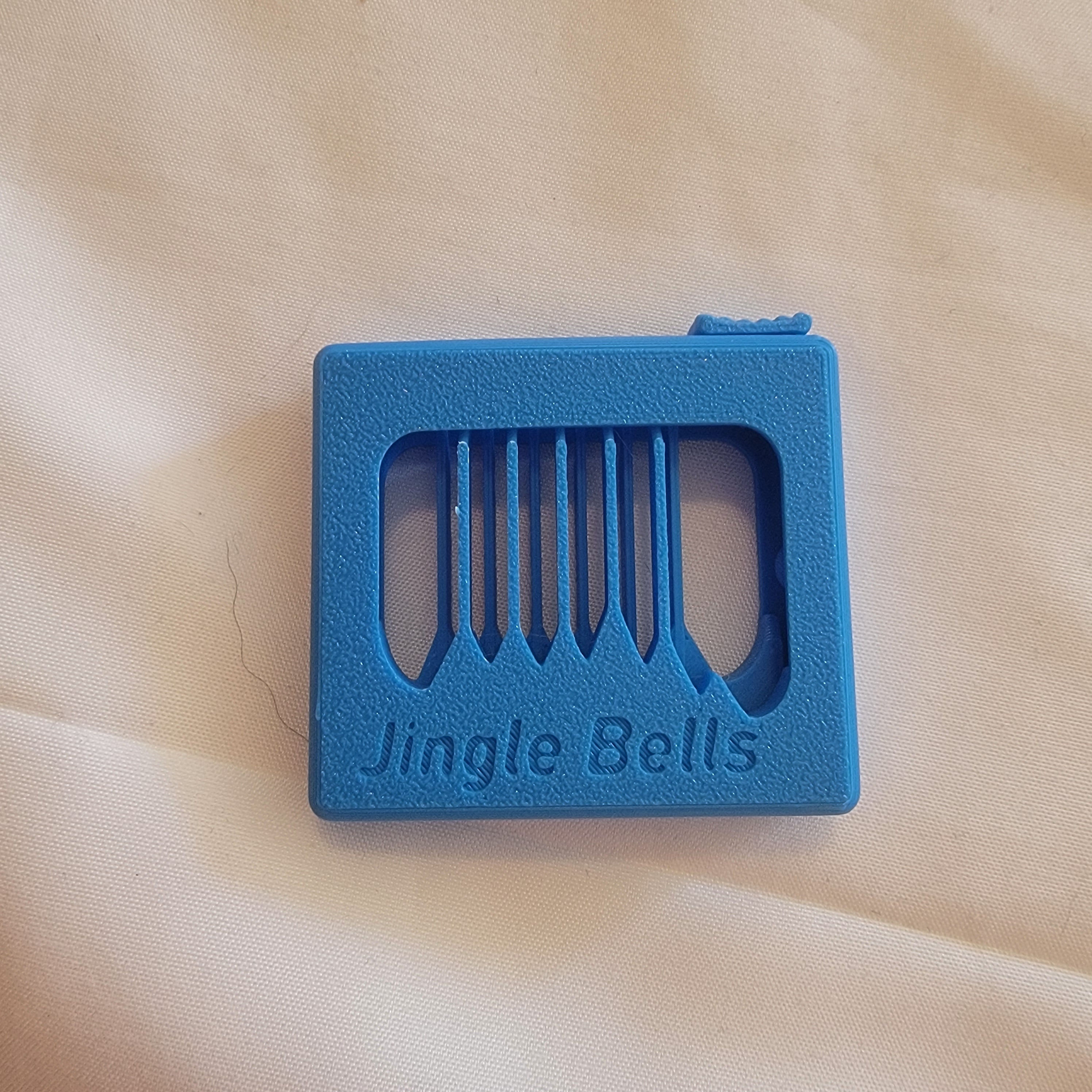Jingle Bells Musical Fidget Toy – Holiday Slide Harp Keychain | LMP Creations