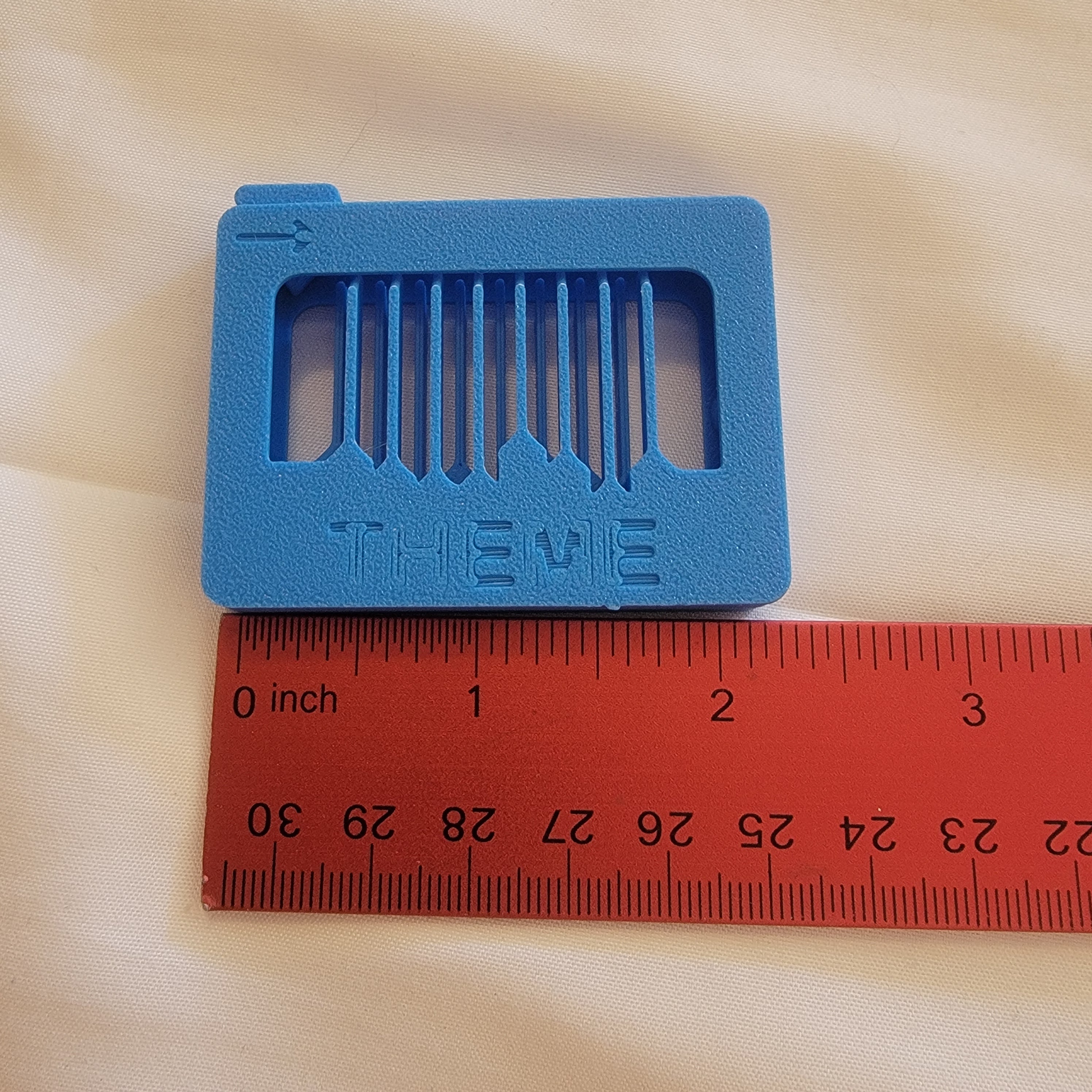 Bluey Theme Song Musical Fidget Toy | Handmade Slide Instrument Keychain