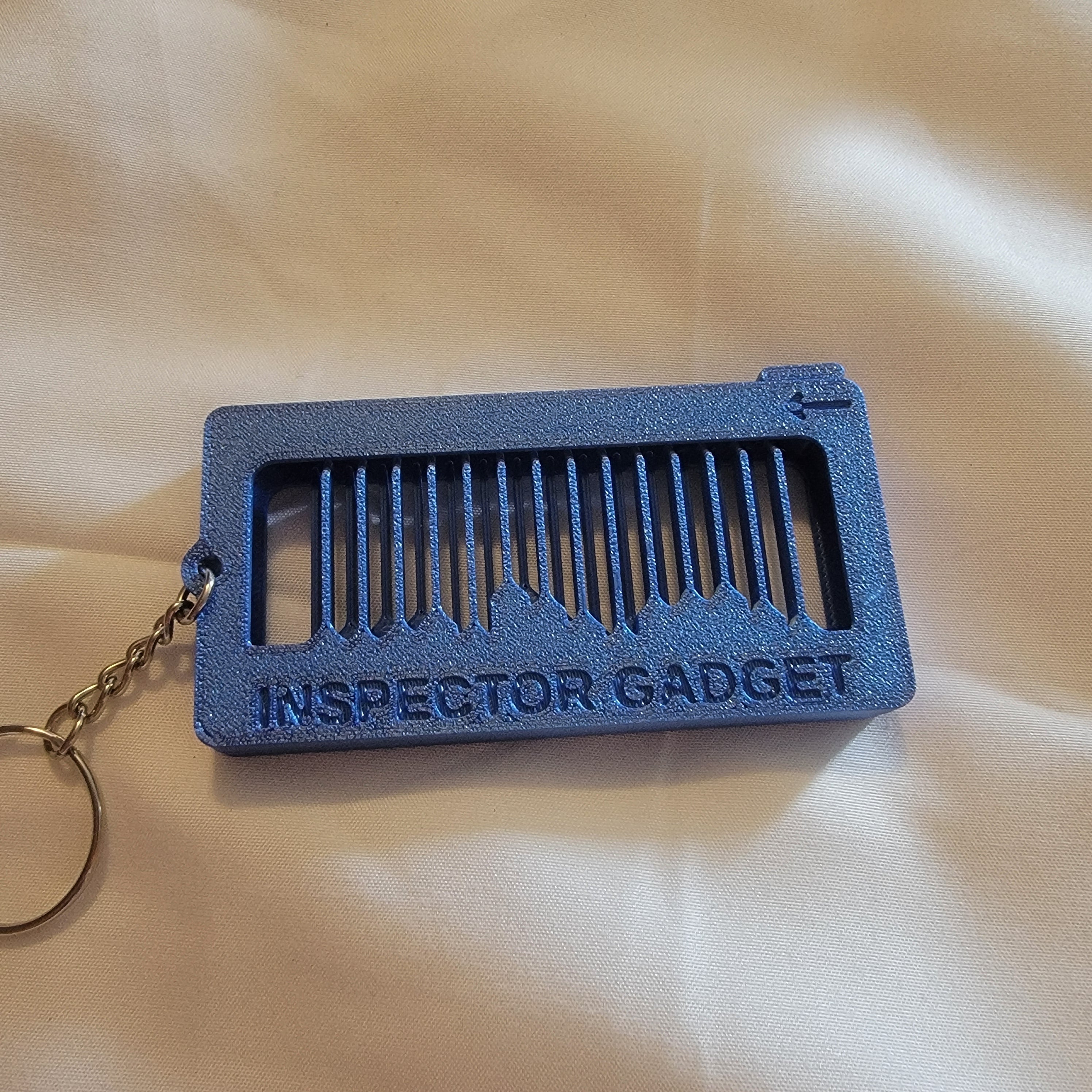Inspector Gadget Musical Fidget Toy – 3D Printed Keychain | LMP Creations
