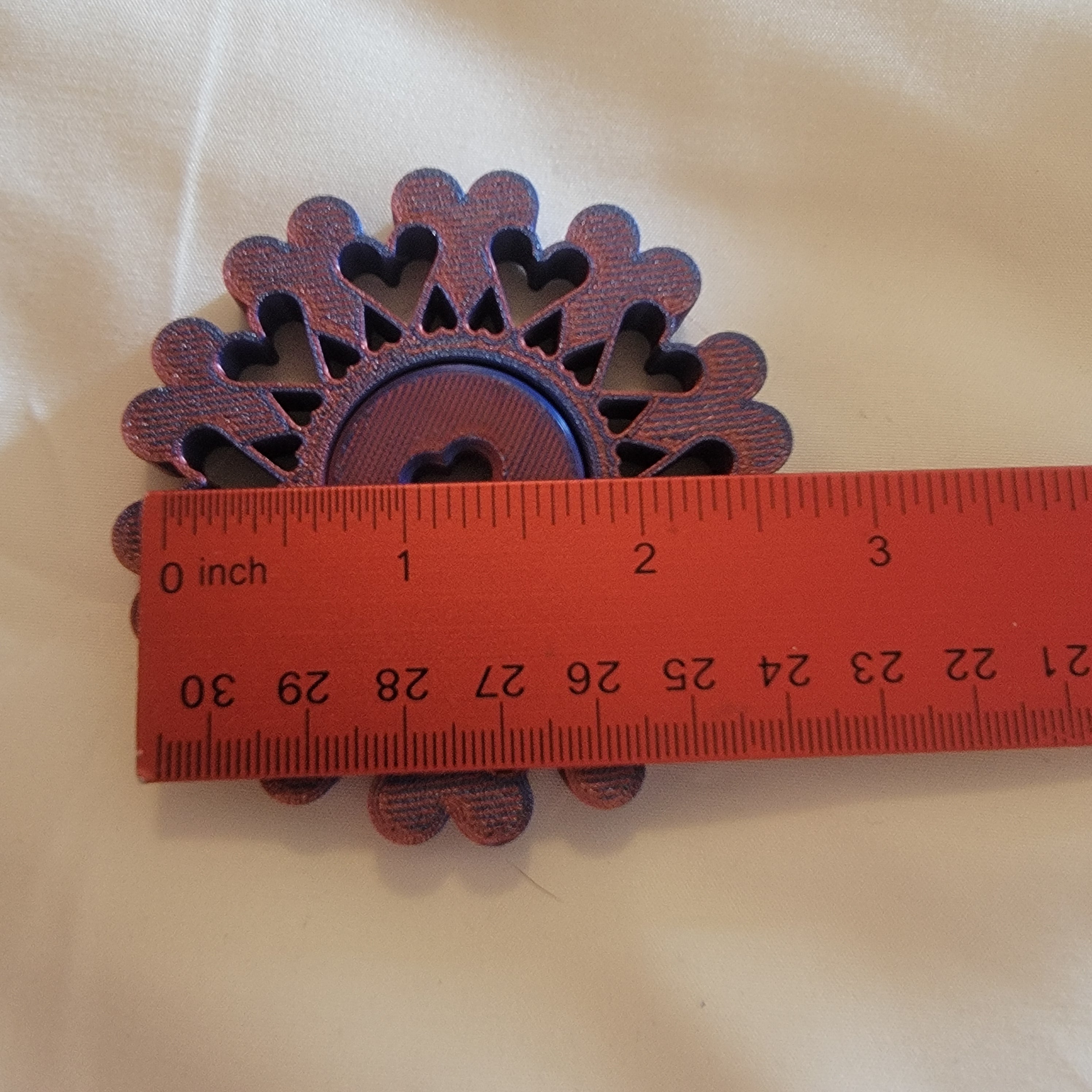 Heart Fidget Spinner | Handmade Decorative Stress Relief Toy