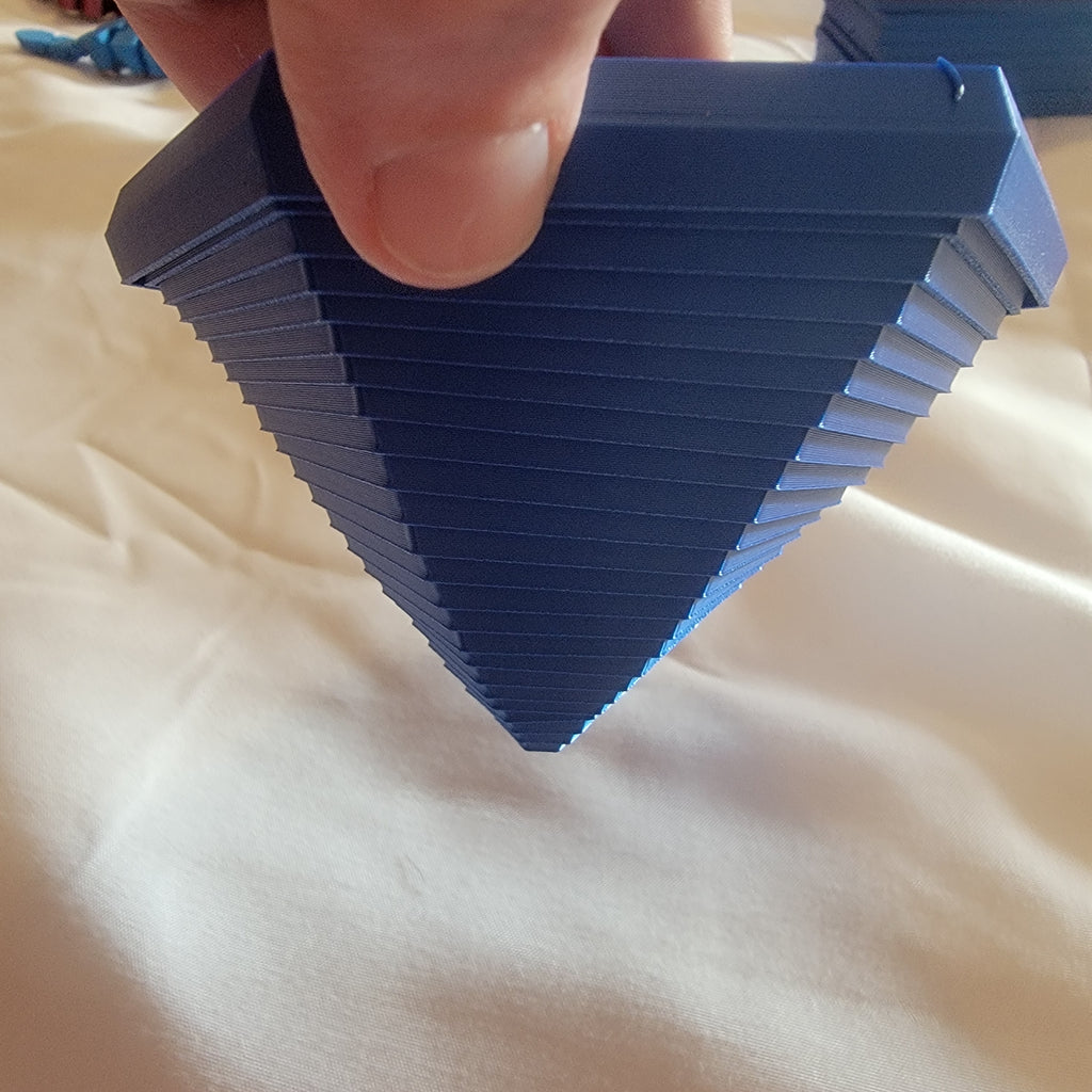 Expanding Hexagon Fidget Toy – 3D Printed Satisfying Transforming Desk Toy – Shape-Shifting Relaxation Fidget – Handmade by LMP Creations