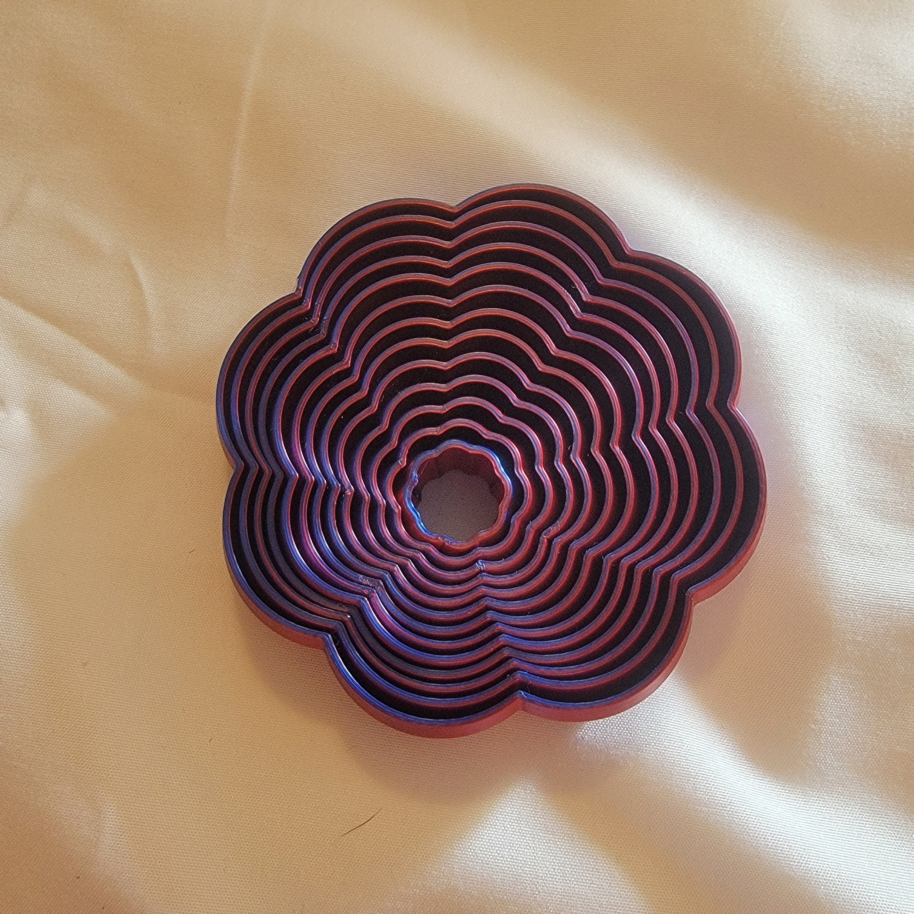 Floral Expanding Fidget Toy | Blooming Flower Stress Reliever | 3D Printed