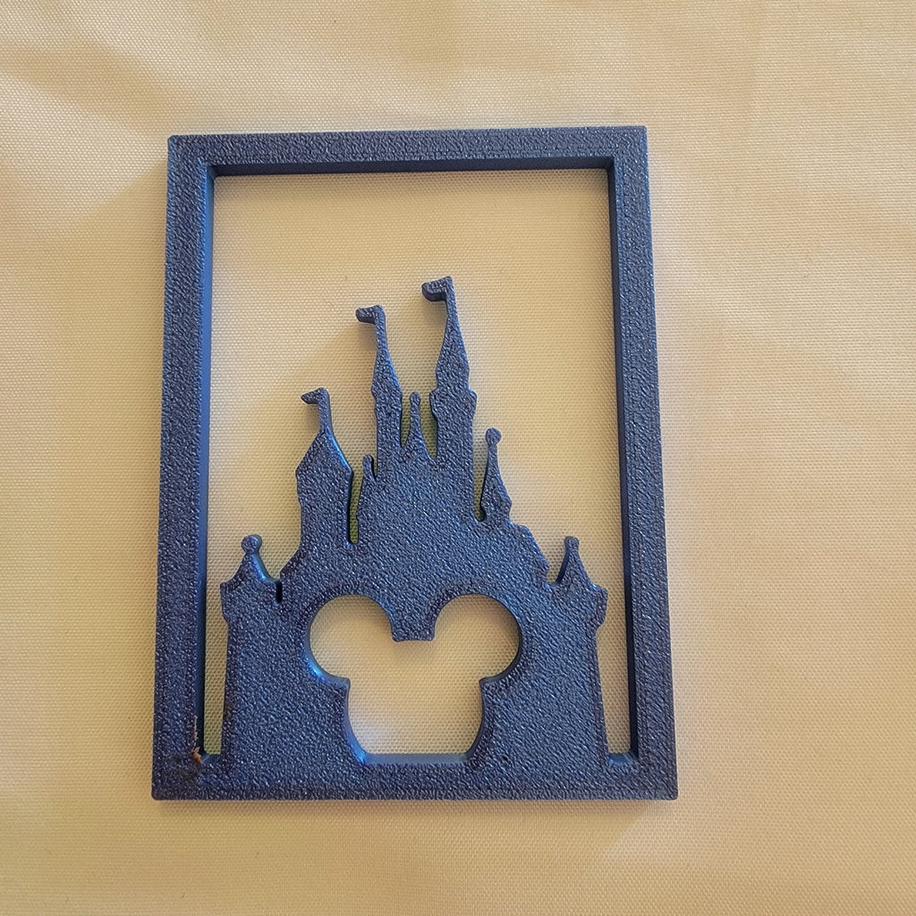 Lantern Insert Disney Castle with Mickey Head Center