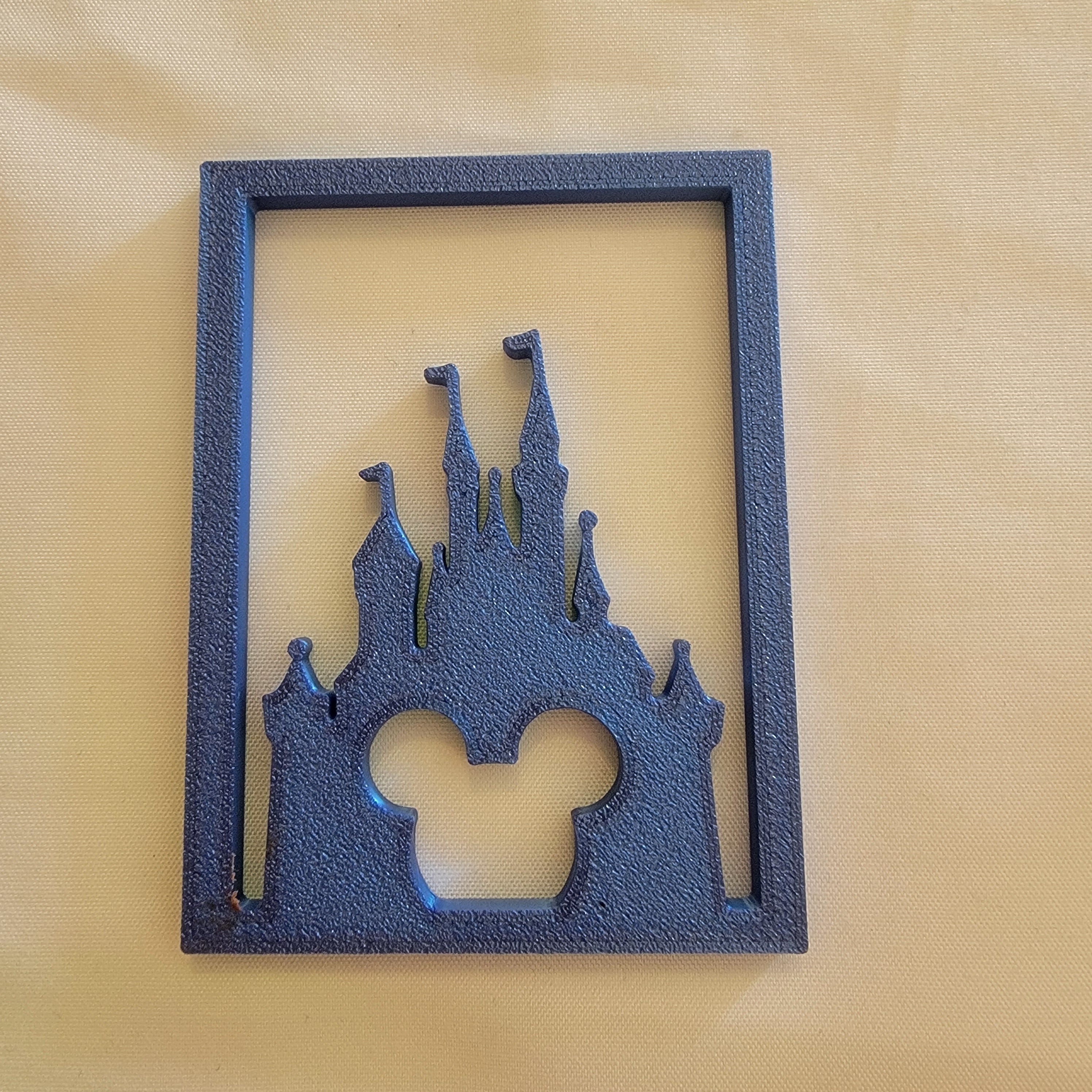 Lantern Insert Disney Castle with Mickey Head Center