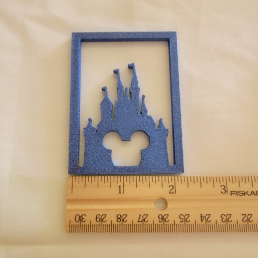 Lantern Insert Disney Castle with Mickey Head Center
