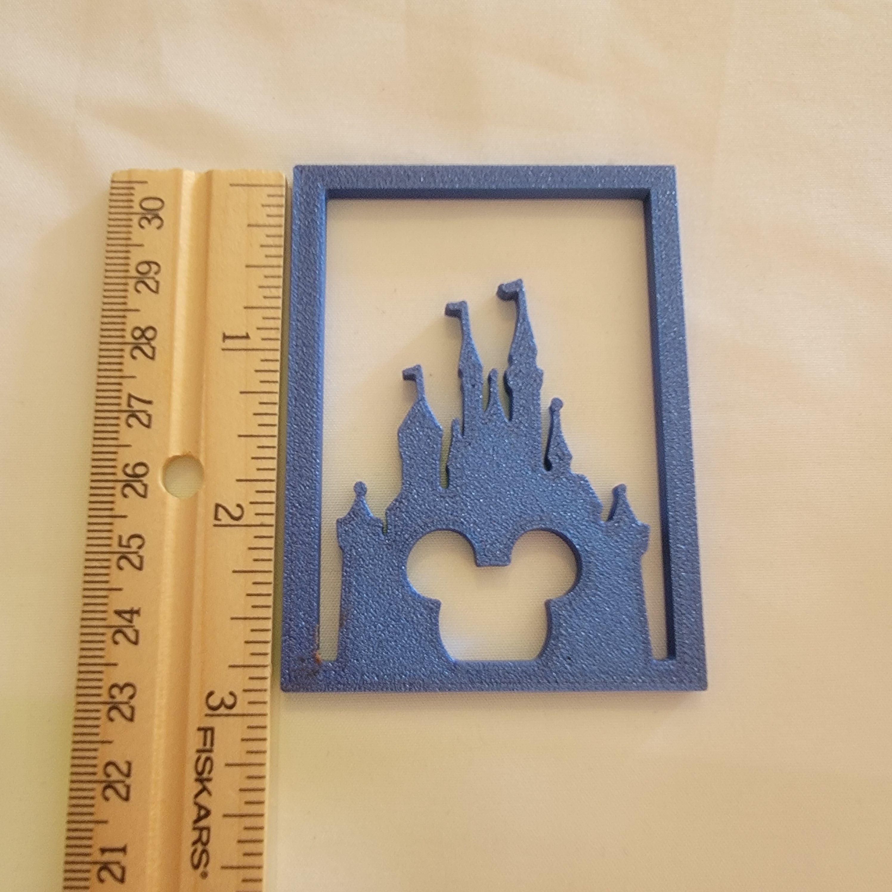 Lantern Insert Disney Castle with Mickey Head Center