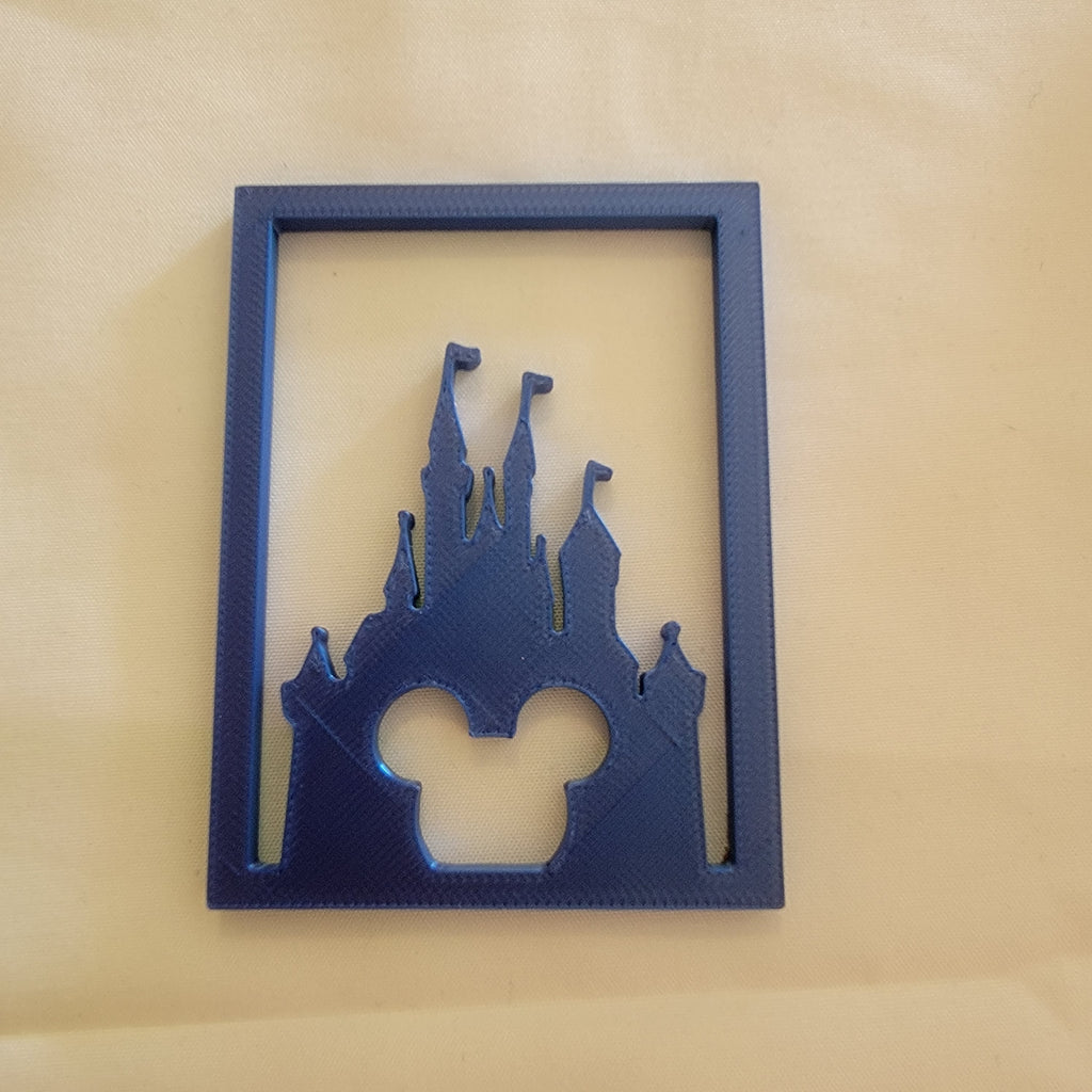 Lantern Insert Disney Castle with Mickey Head Center
