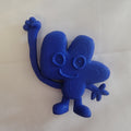 Four Inspired Battle For Dream Island Style Figure Toy Blue Collectible 3D Printed