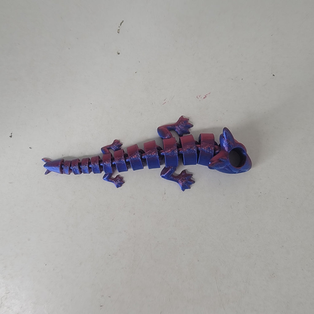 Articulated Dragon Straw Topper – 3D Printed Reusable Cup Accessory