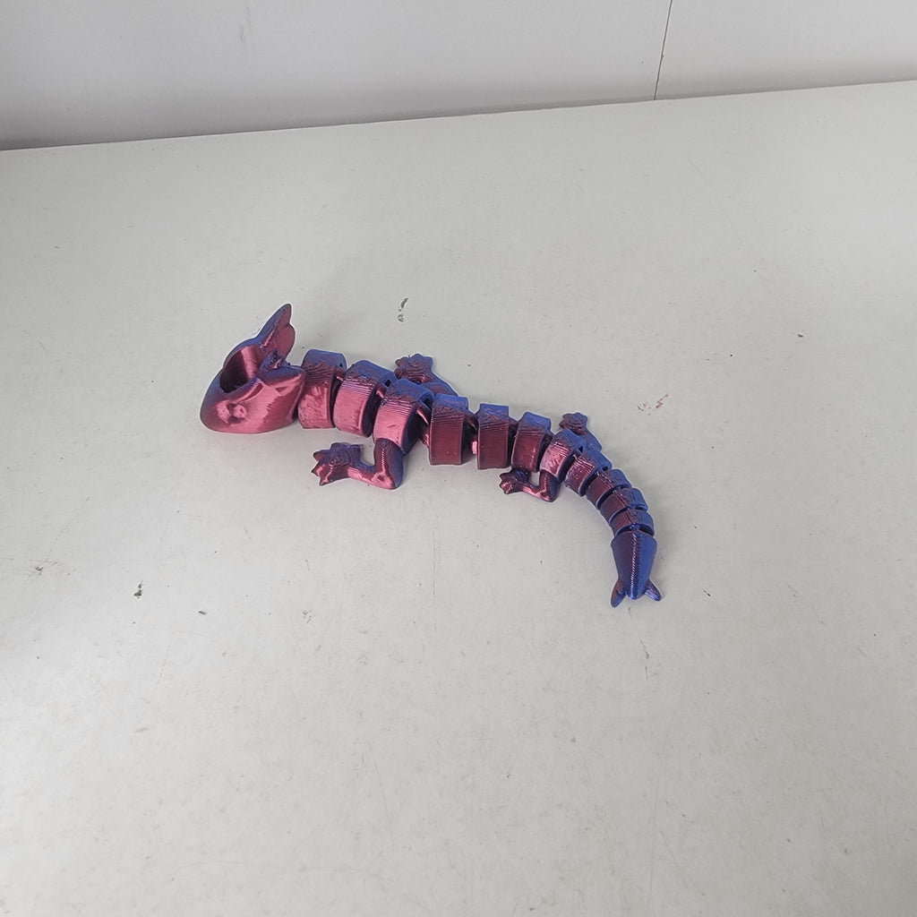 Articulated Dragon Straw Topper – 3D Printed Reusable Cup Accessory