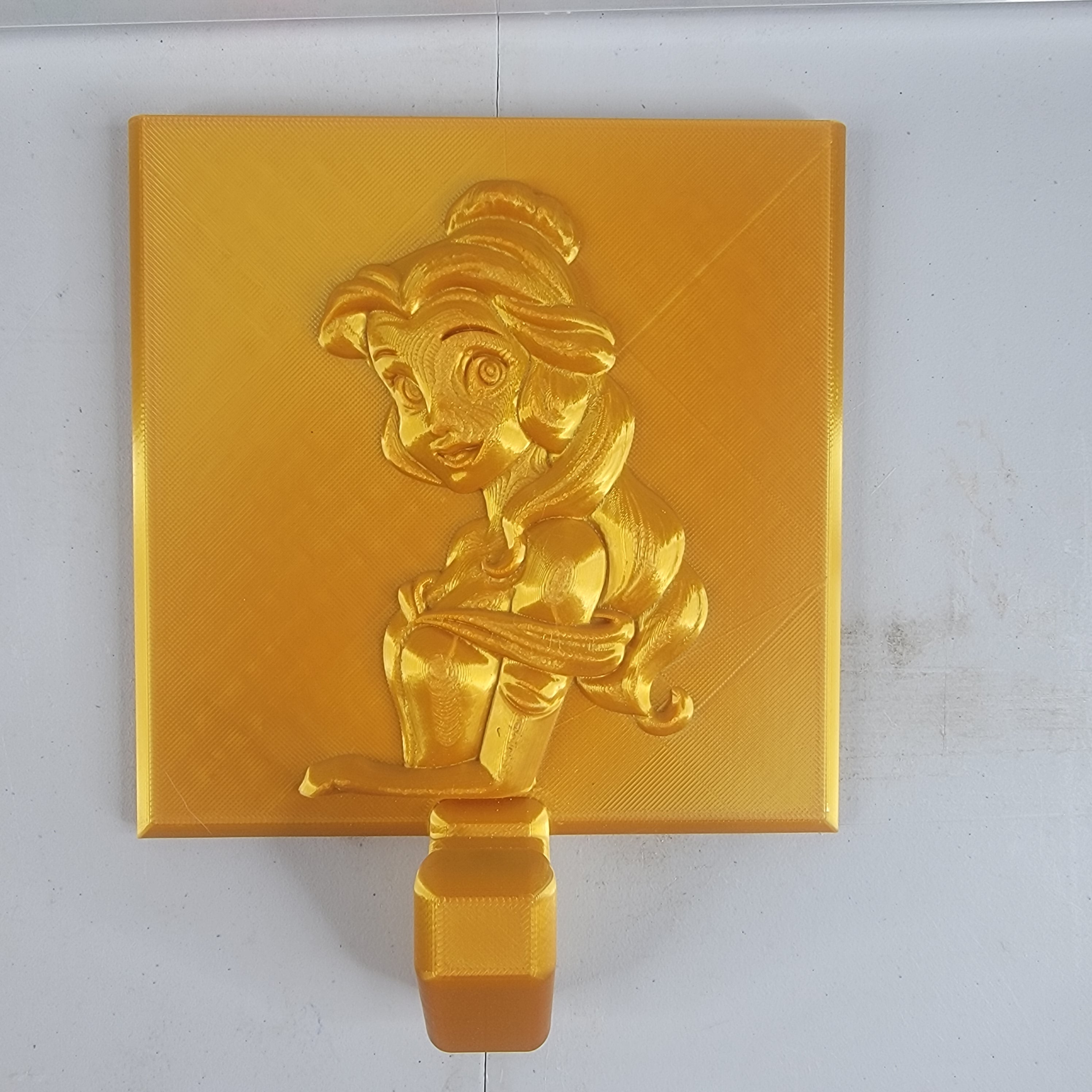 3D Printed Princess-Inspired Bag Hanger | Table & Desk Purse Hook