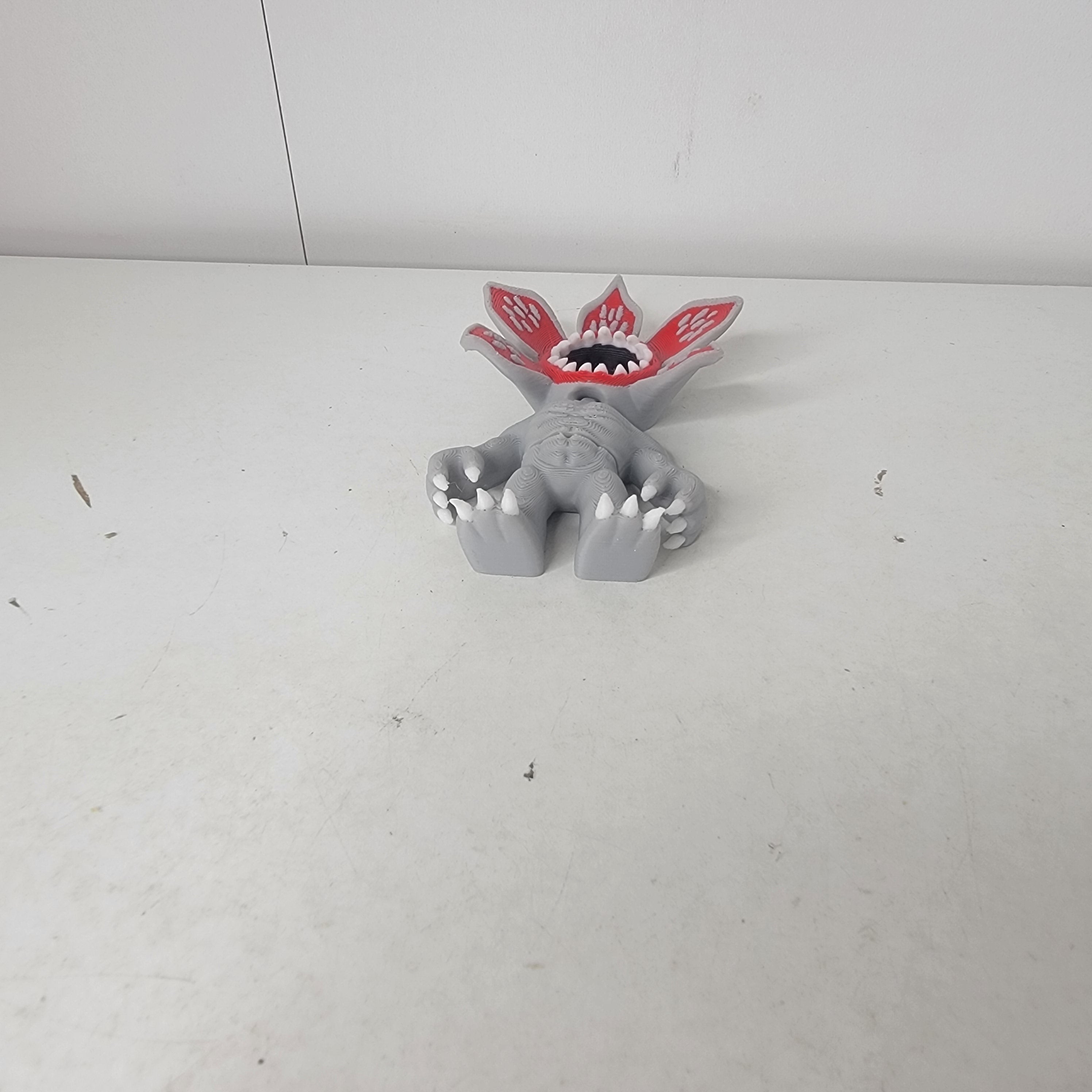 Demogorgon Inspired 3D Printed Horror Figure | Handcrafted Monster Collectible