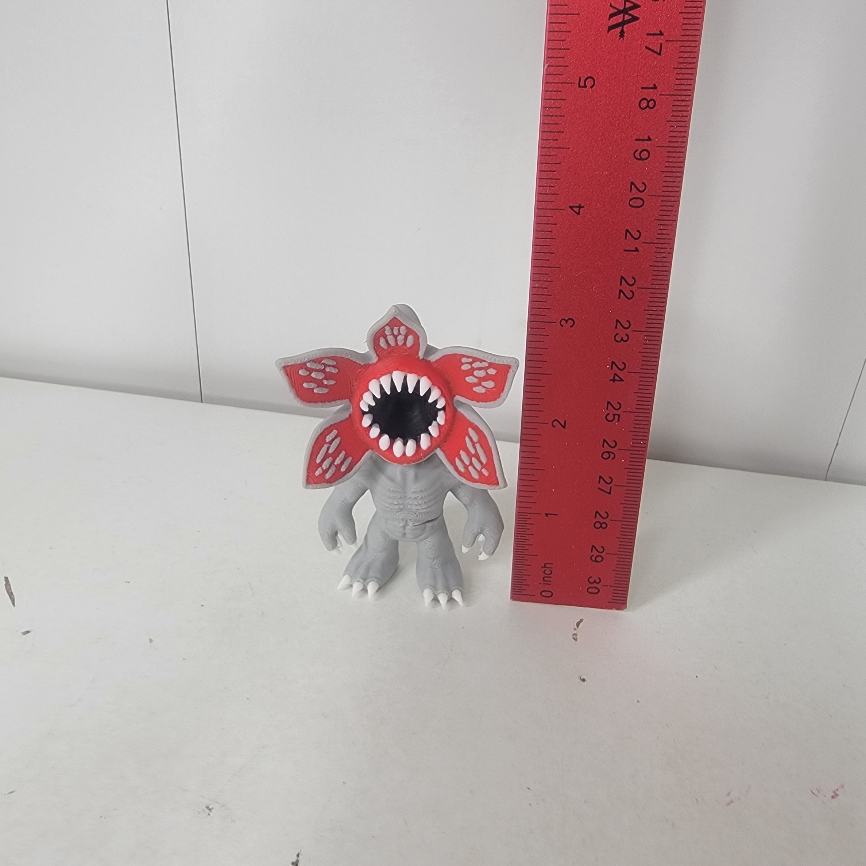 Demogorgon Inspired 3D Printed Horror Figure | Handcrafted Monster Collectible