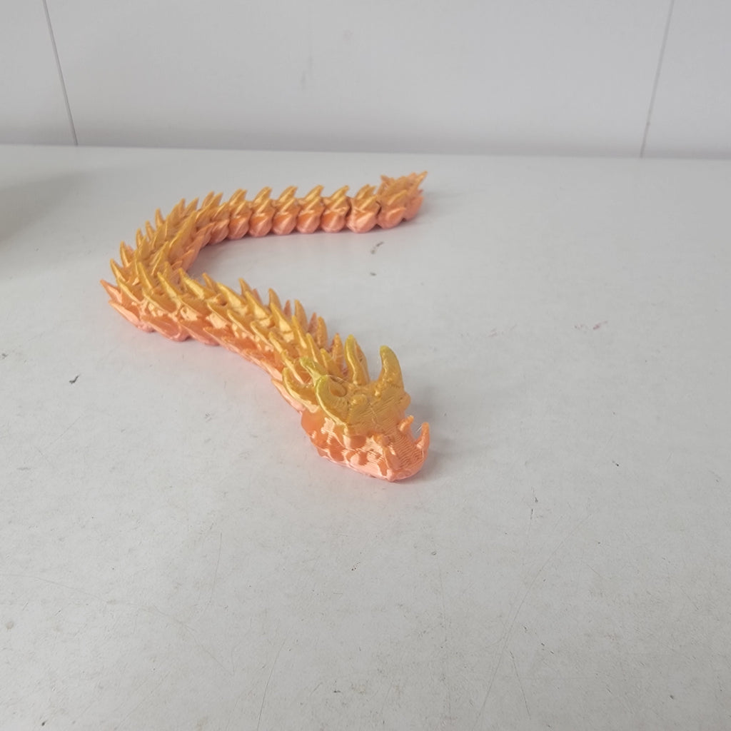 3D Printed Dragon Egg Container With Articulated Dragon Fantasy Display