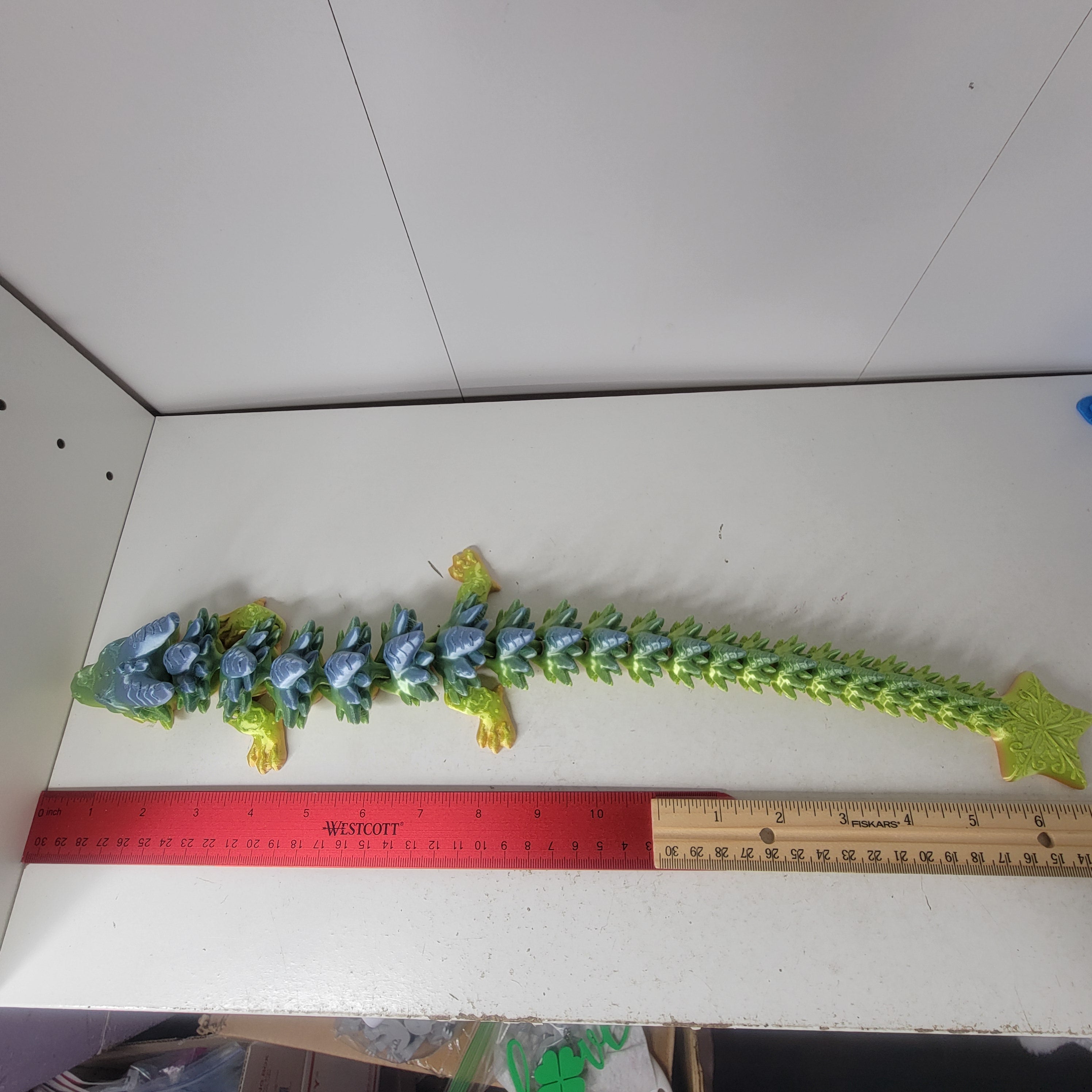 Articulated Fantasy Dragon Fidget – 3D Printed Collectible Desk Toy