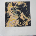 Golden Crown Princess Silhouette 3D Printed Wall Art Fantasy Character Decor