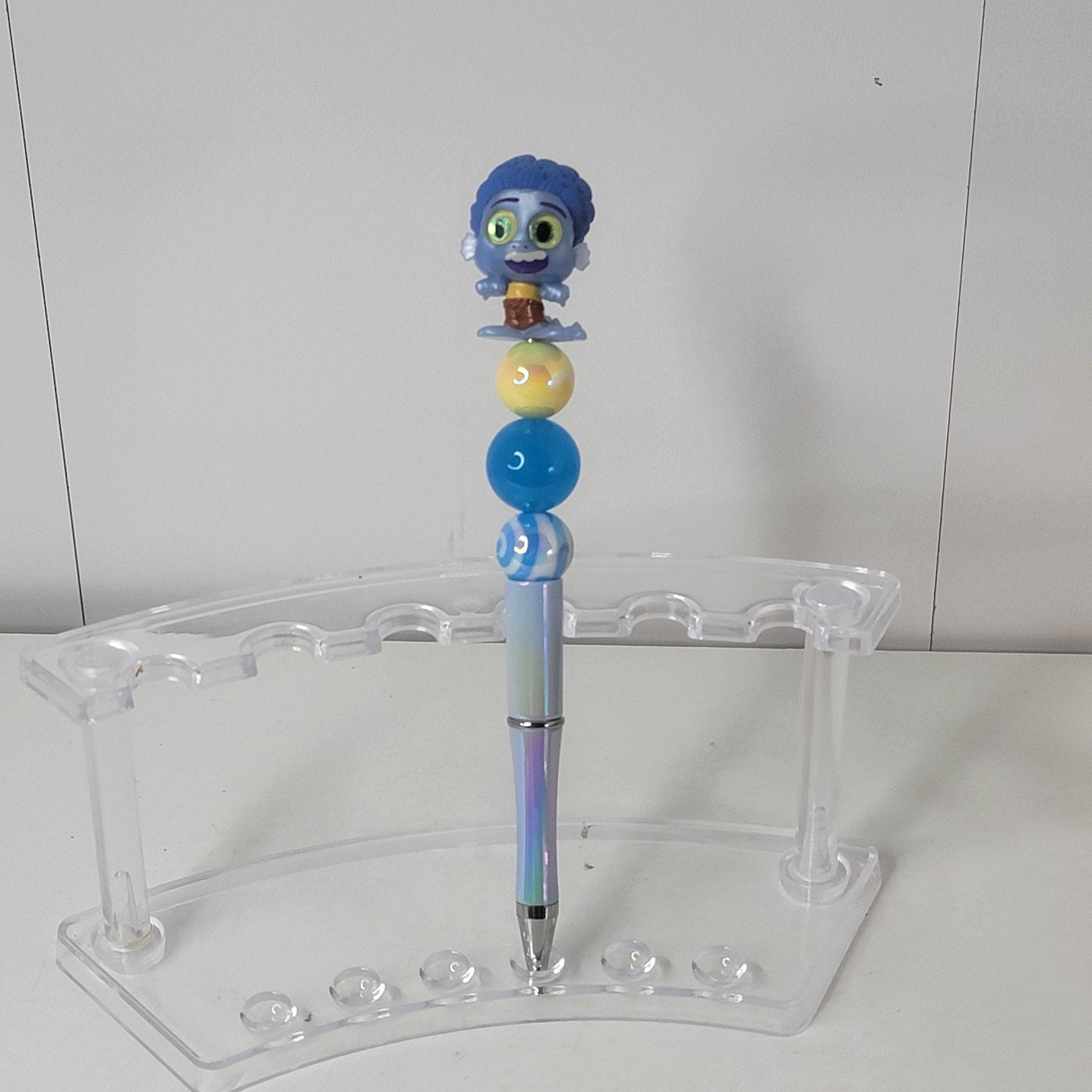 Disney Doorables Pixar Luca Movie Sea Monster Alberto Handmade Beaded Pen