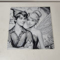 3D Printed Peter Pan And Tinker Bell Portrait Wall Art Plaque By LMP Creations