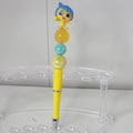 Disney Doorables Beaded Pen Joy from Inside Out 2 Movie Yellow Base