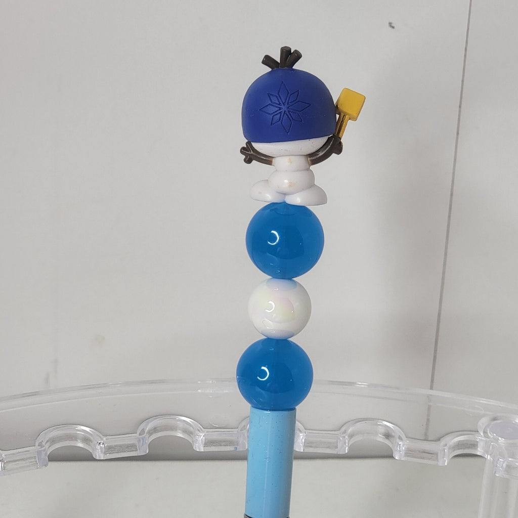 Disney Doorables Beaded Pen Olaf from Frozen Loveable Snowman Warm Hugs