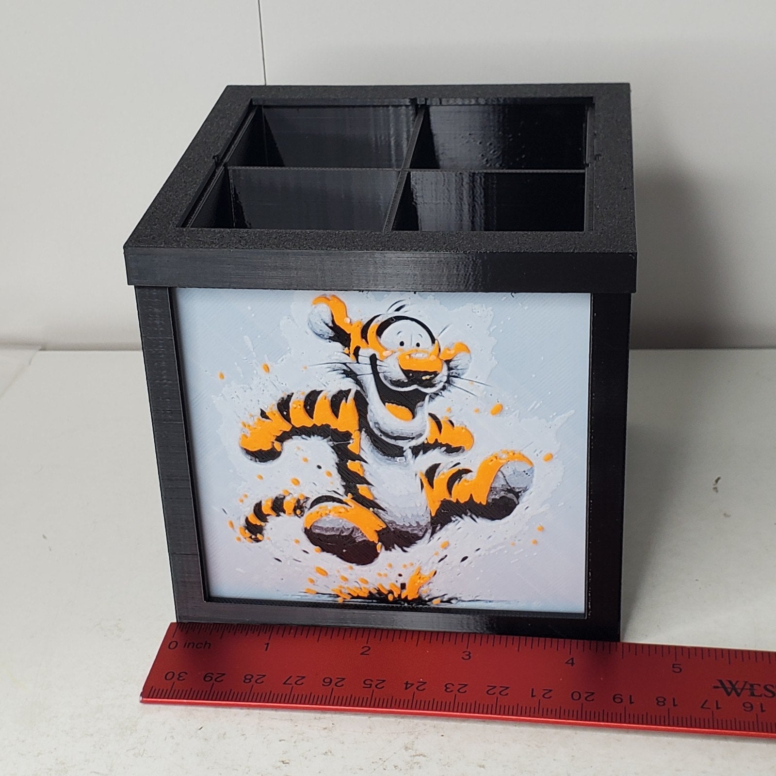 3D Printed Winnie the Pooh Woodland Friends Desk Organizer Removable Panels