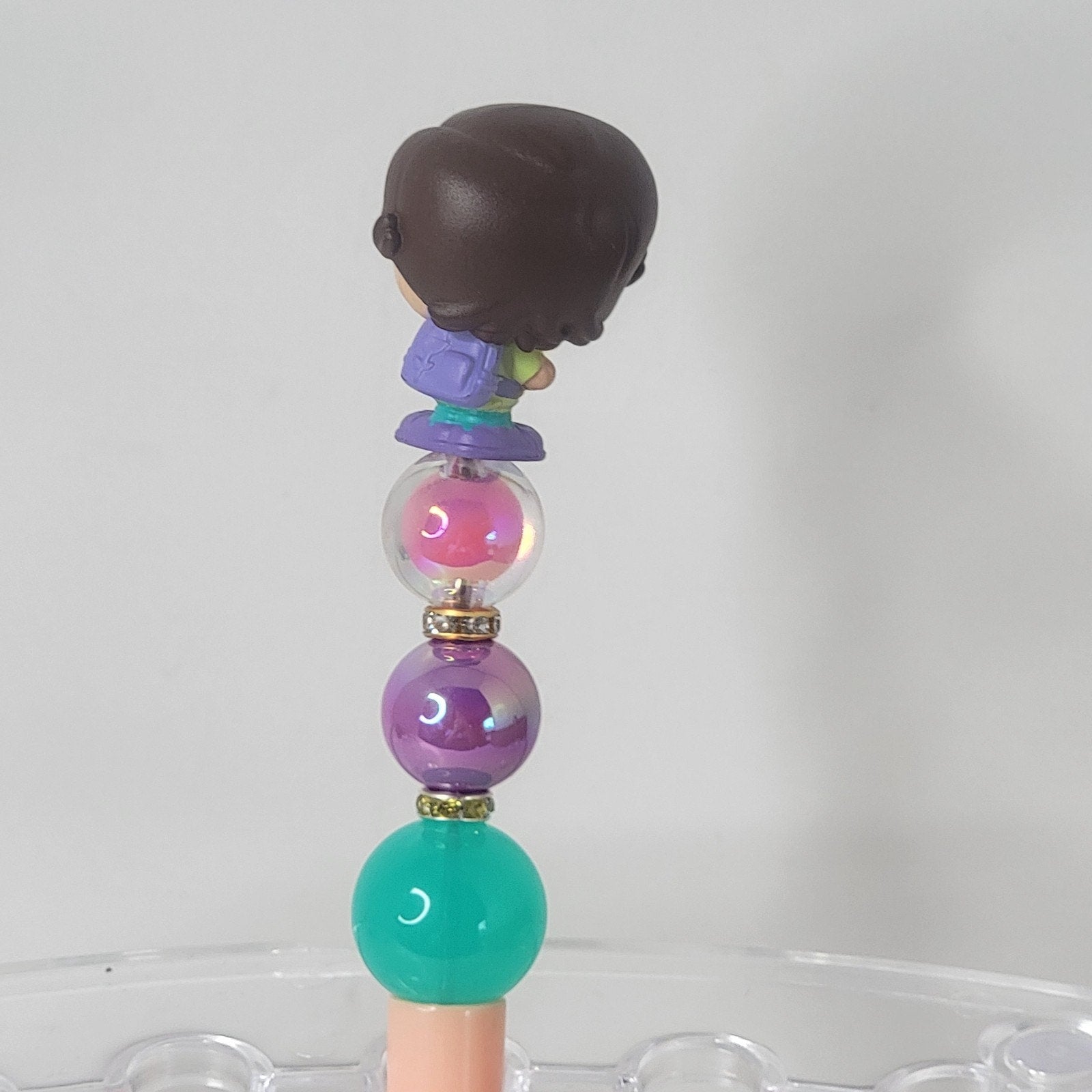 Disney Pixar Toy Story Bonnie Doorables Pen Handmade Beaded Girl Gift Display