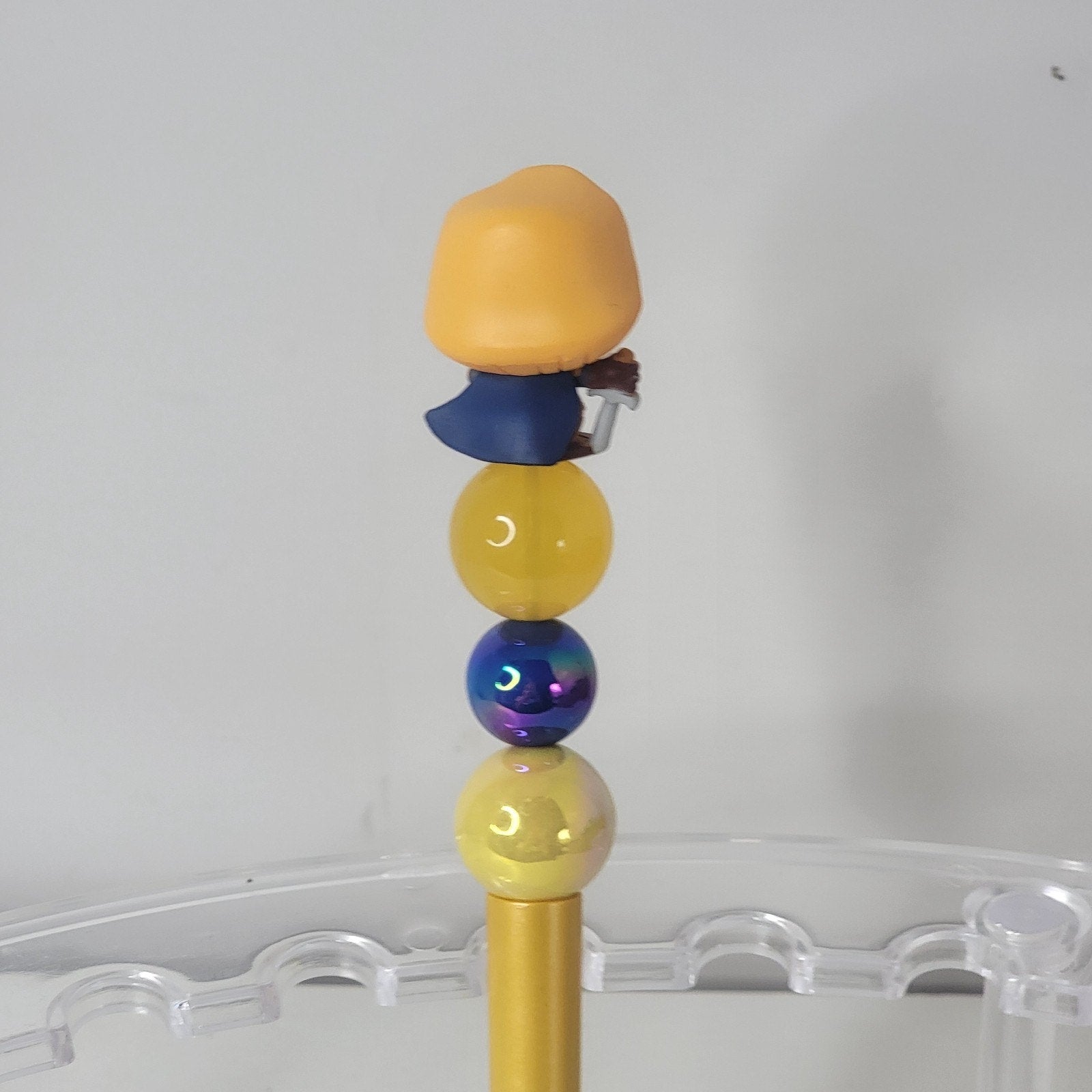 Disney Doorables Hunchback of Notre Dame Captain Phoebus Handmade Beaded Pen