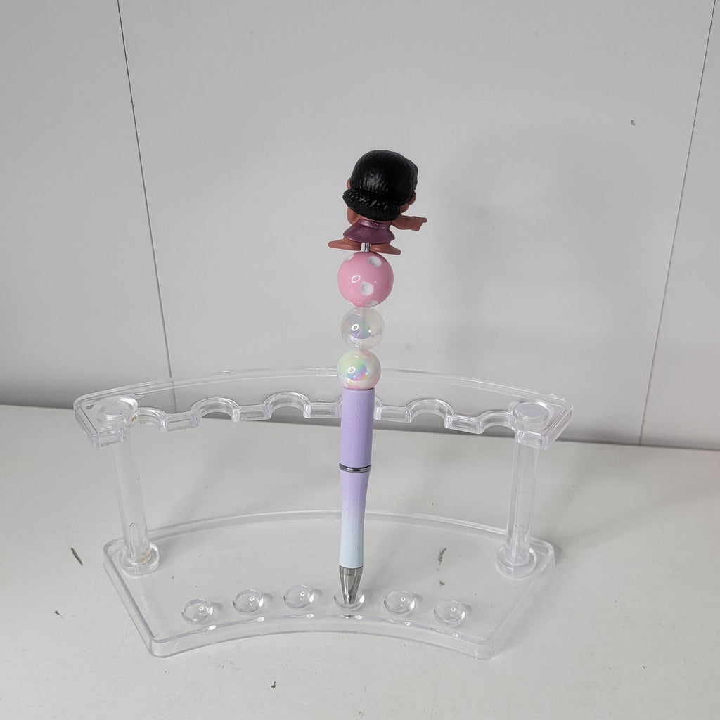 Disney Doorables Beaded Pen Moni from Moana 2 Movie Ombre Base Pointing