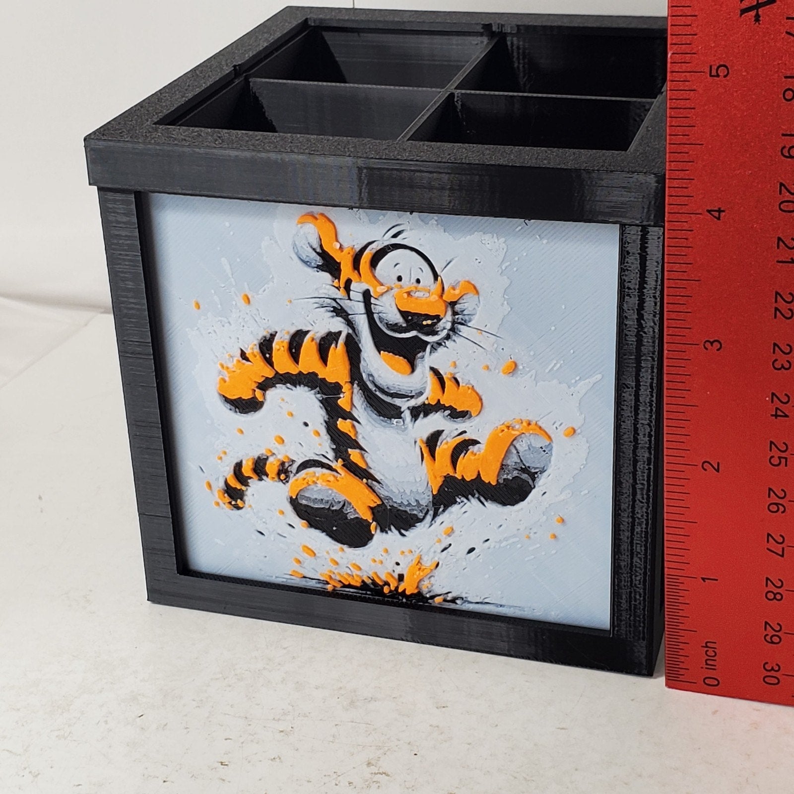3D Printed Winnie the Pooh Woodland Friends Desk Organizer Removable Panels