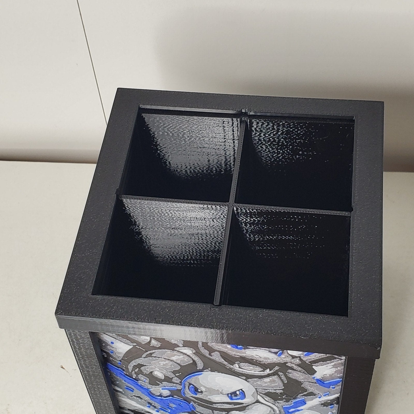 3D Printed Pokemon Elemental Creature Desk Organizer Removable Panels