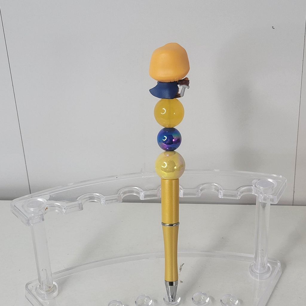 Disney Doorables Hunchback of Notre Dame Captain Phoebus Handmade Beaded Pen
