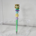 Disney Office Clawhauser Zootopia Disneyana Pen 7.5in Pastel Beads Figurine