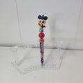 Disney Doorables Beaded Pen Sorcerer Mickey from Fantasia Patriotic USA Flag