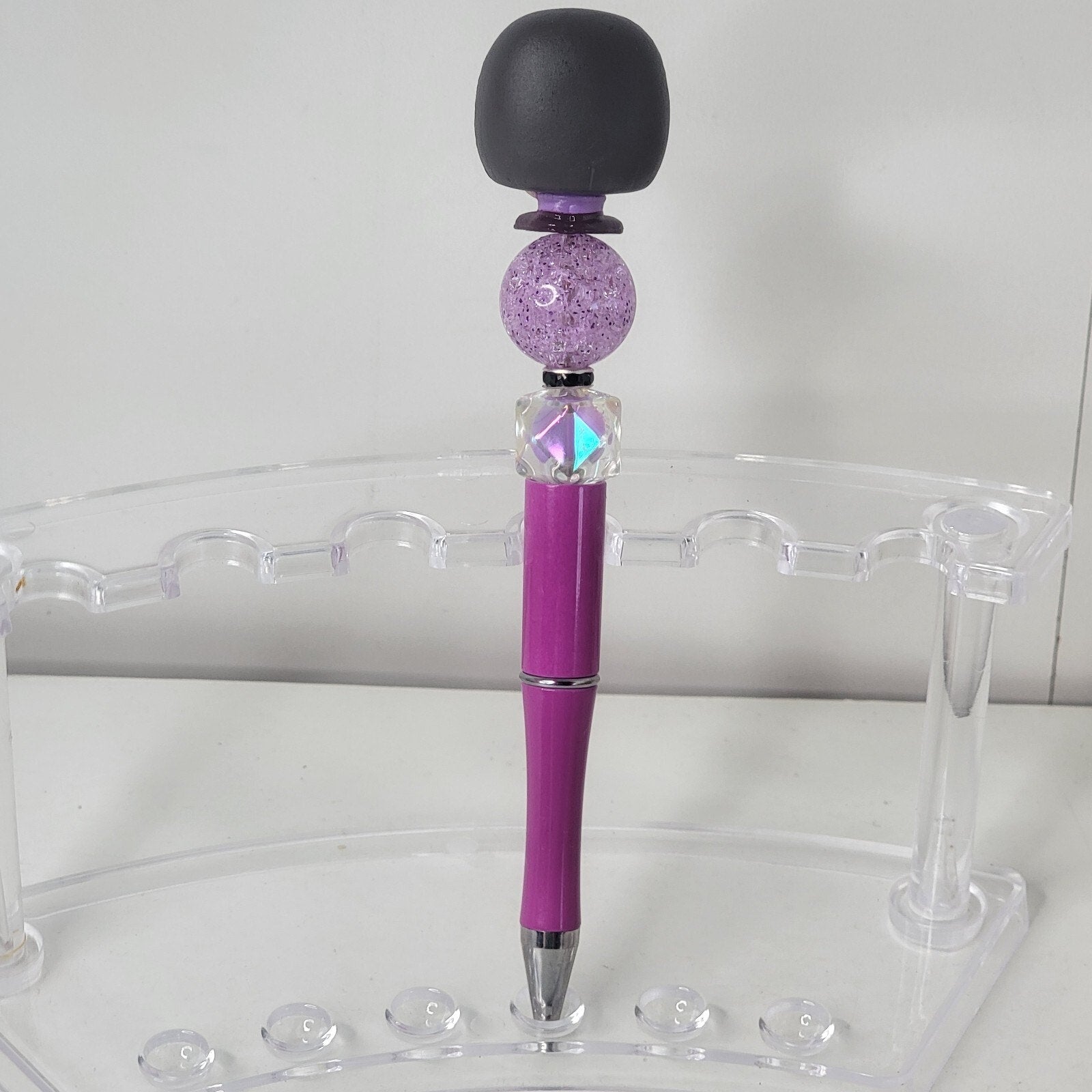 Disney Doorables Beaded Pen Abby from Turning Red Movie Angry Girl
