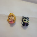 Disney Doorables Squishalots Sleeping Beauty Aurora & Maleficent Figures Set