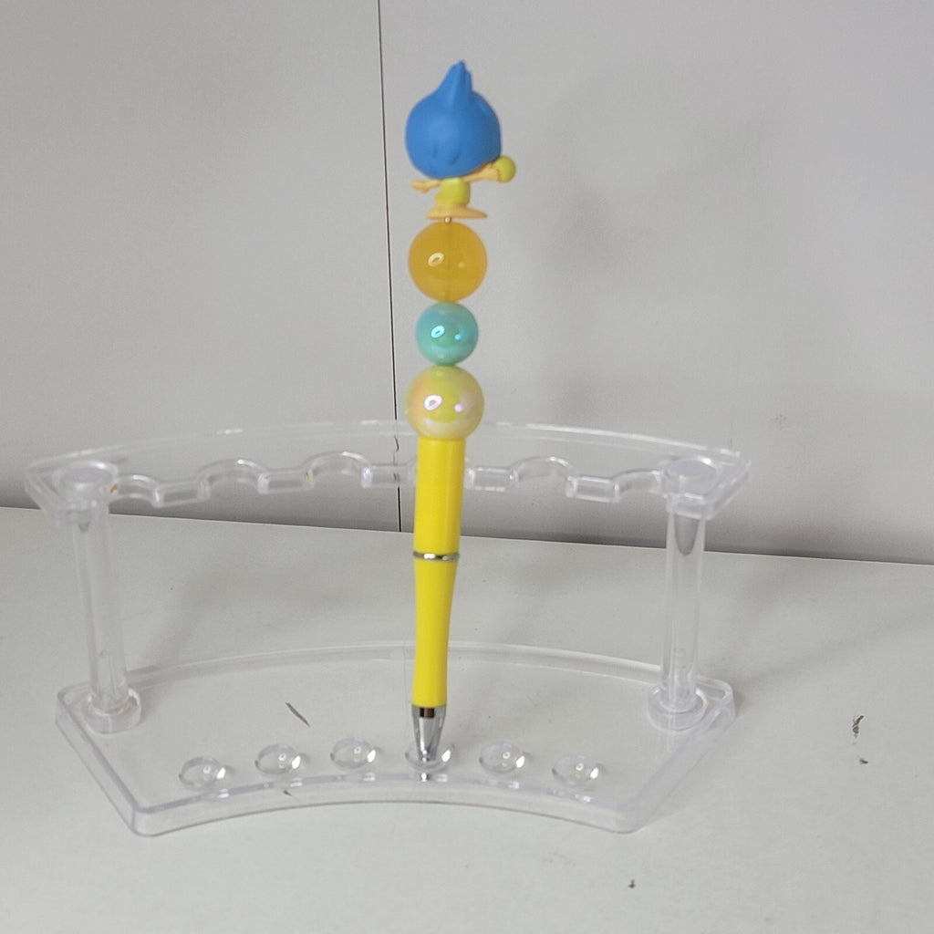 Disney Doorables Beaded Pen Joy from Inside Out 2 Movie Yellow Base