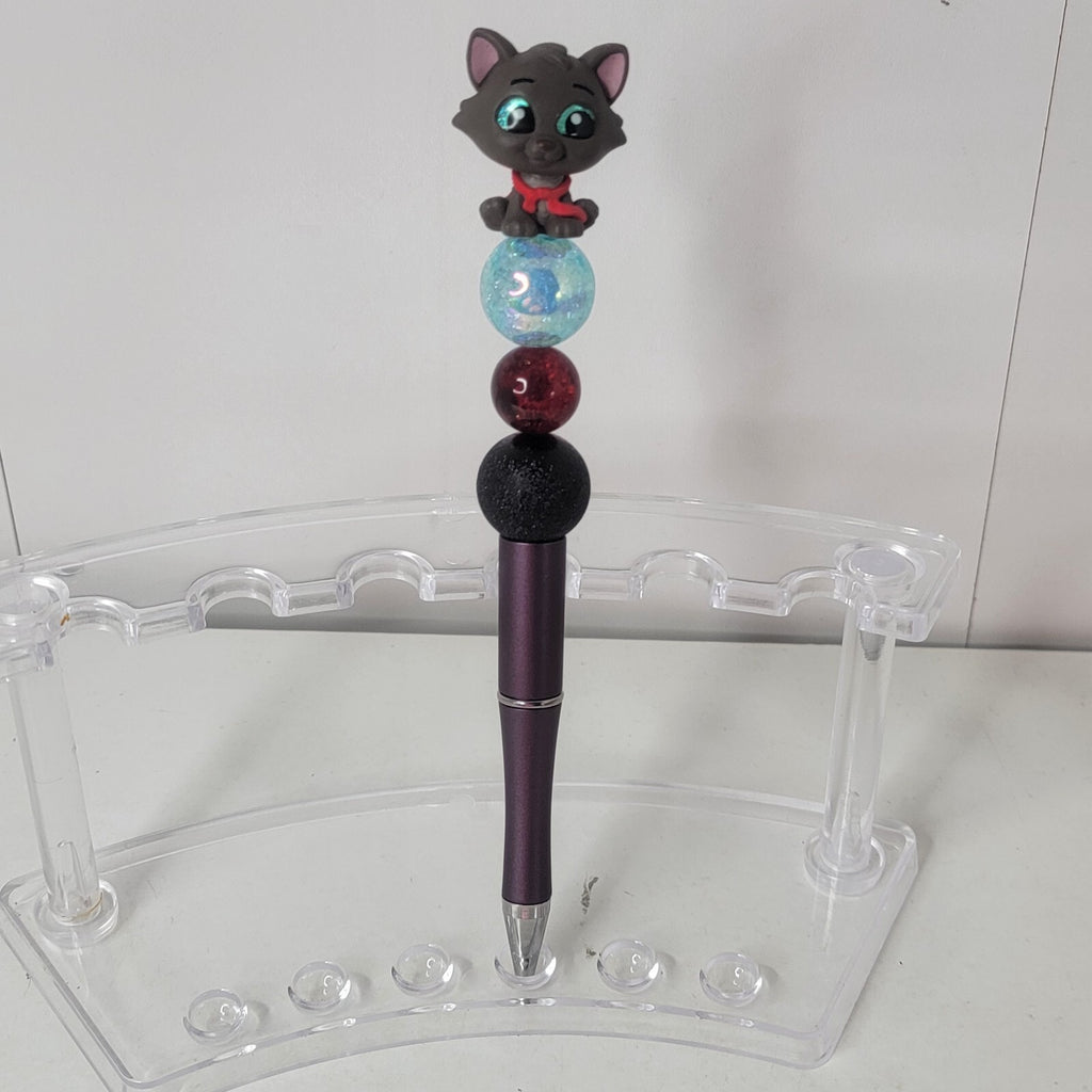 Disney Doorables Beaded Pen Berlioz from Aristocats Movie Wants To Be A Cat