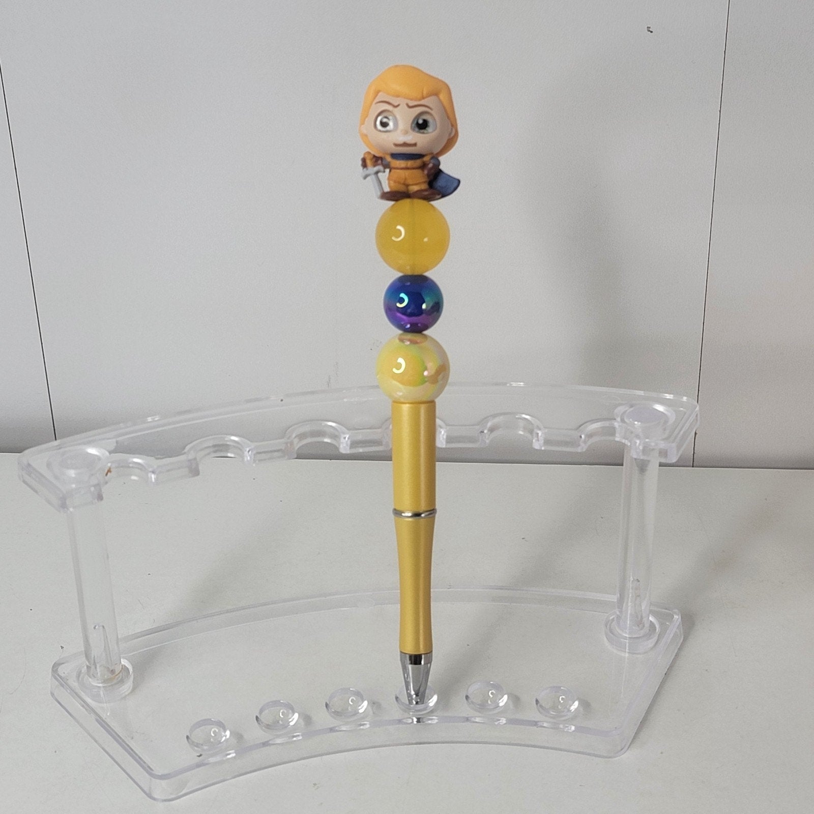 Disney Doorables Hunchback of Notre Dame Captain Phoebus Handmade Beaded Pen
