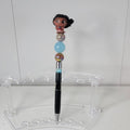 Disney Doorables Beaded Pen Moana from Moana 2 Movie Snowglobe Base Moving Water