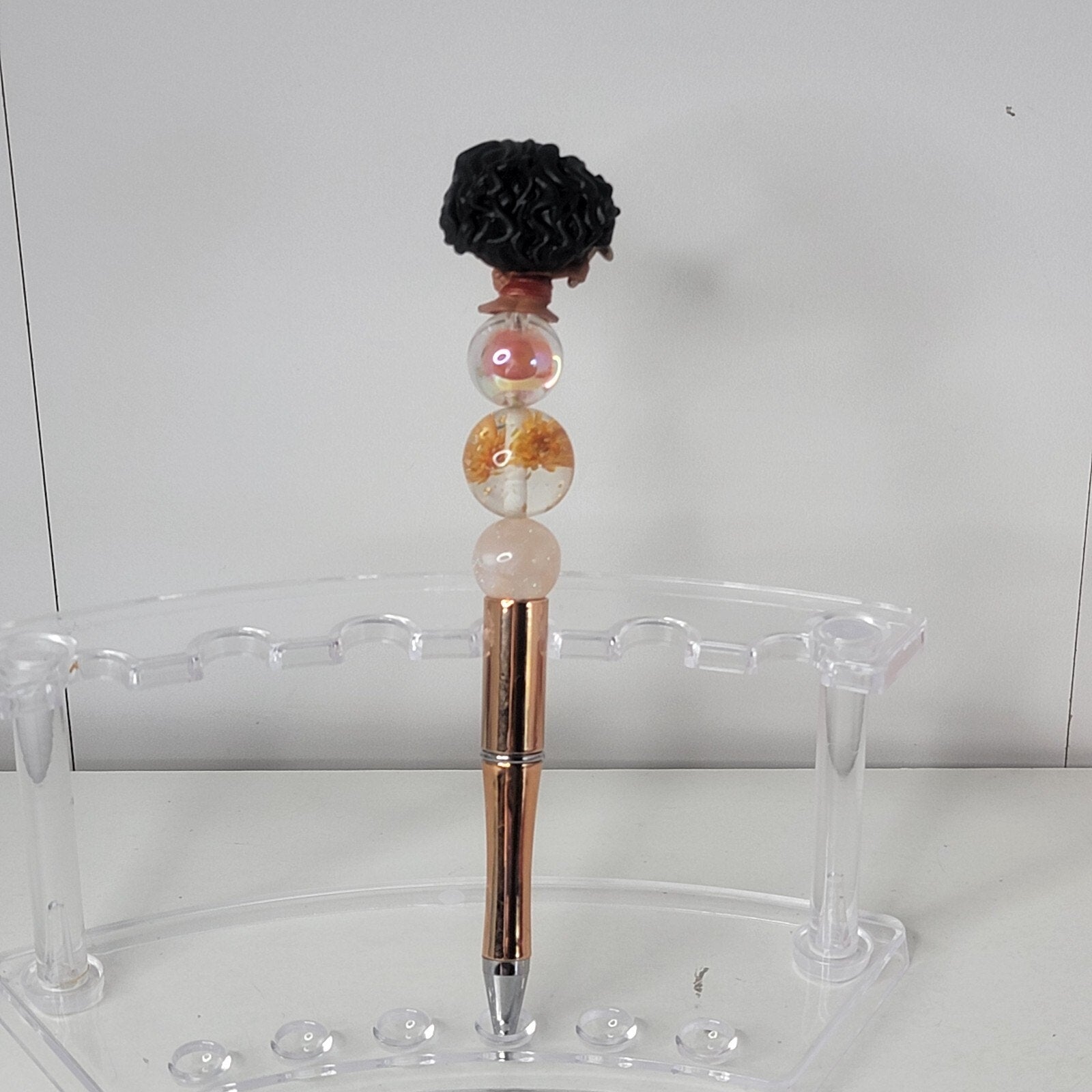Disney Doorables Beaded Pen Loto from Moana 2 Movie Mechanic Builder