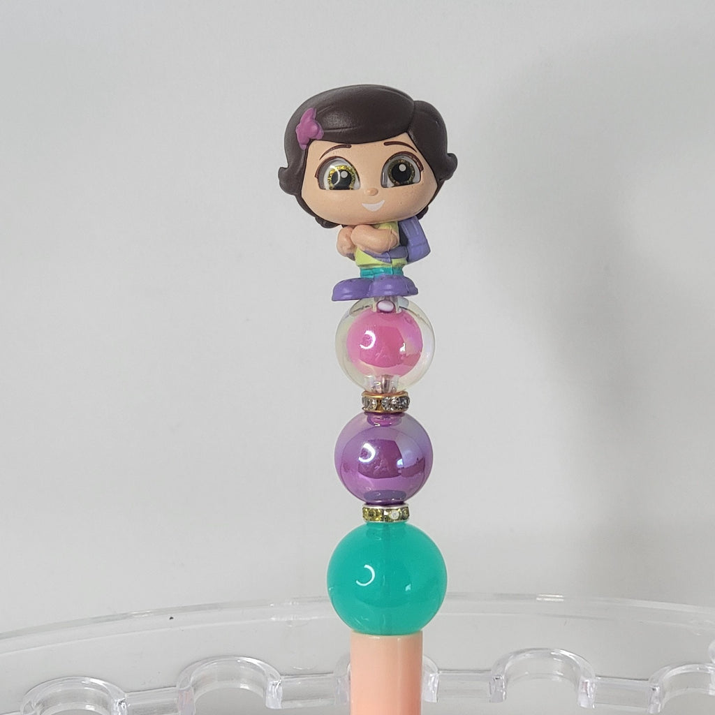 Disney Pixar Toy Story Bonnie Doorables Pen Handmade Beaded Girl Gift Display